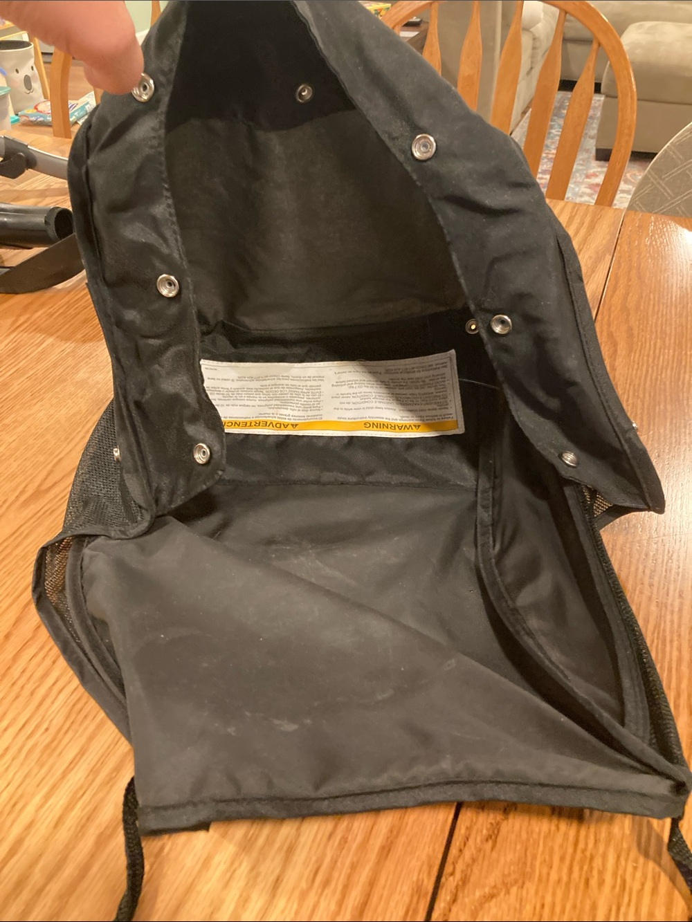 Chicco Mini Bravo Plus under stroller storage